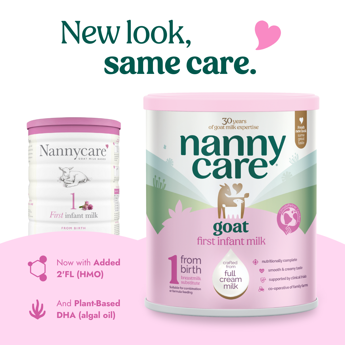 Nannycare First Infant Milk - Stage 1 (800g) | New Look Formula Subscription Test