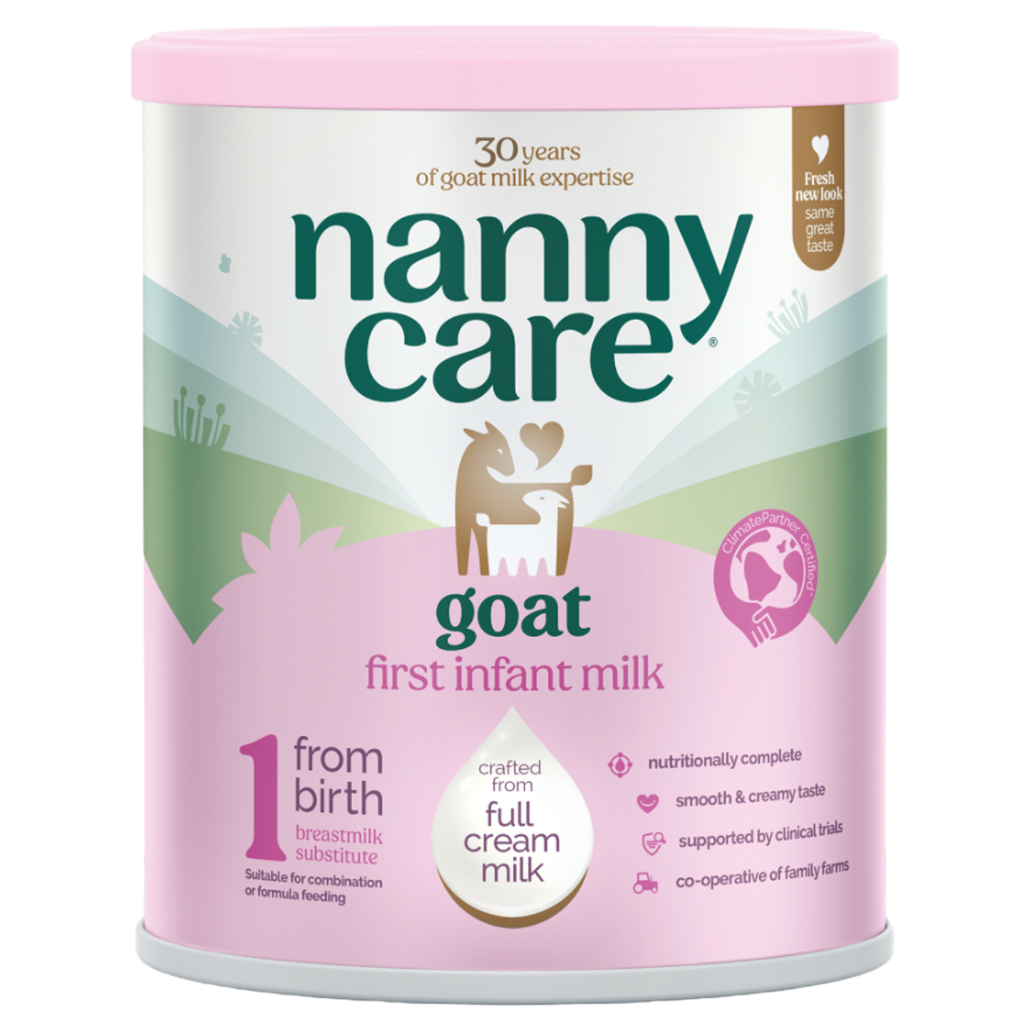 Nannycare First Infant Milk - Stage 1 (800g) | New Look Formula Subscription Test