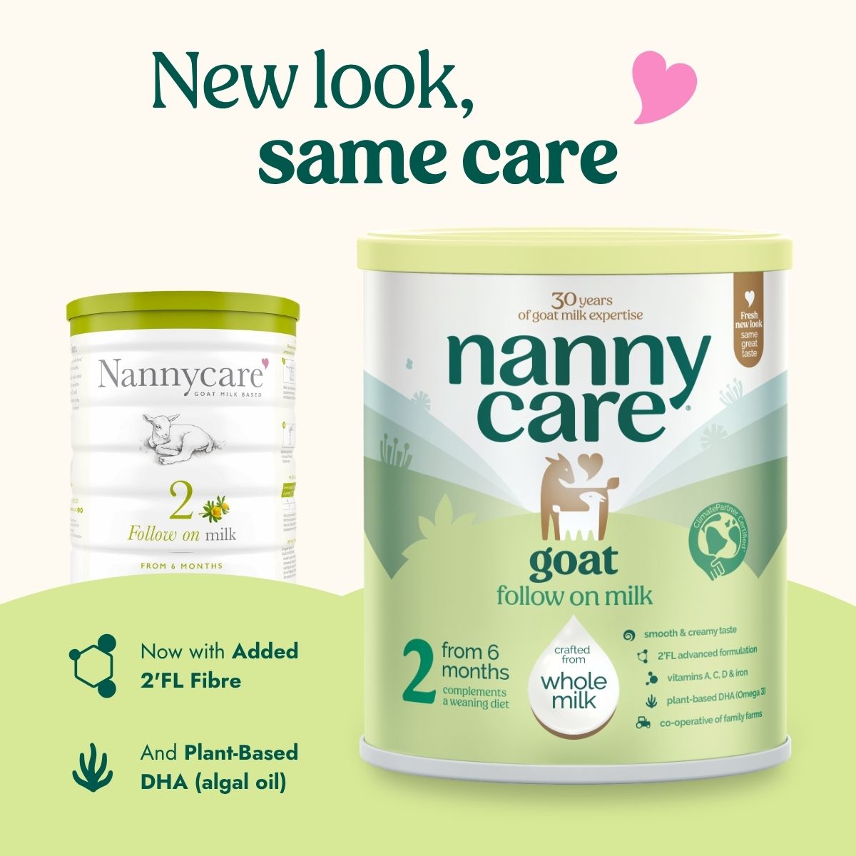 New Look, Same Care – From the Goat Milk Formula Experts