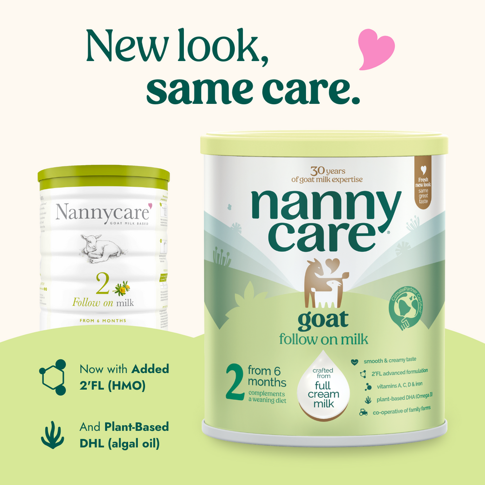 New Look, Same Care – From the Goat Milk Formula Experts