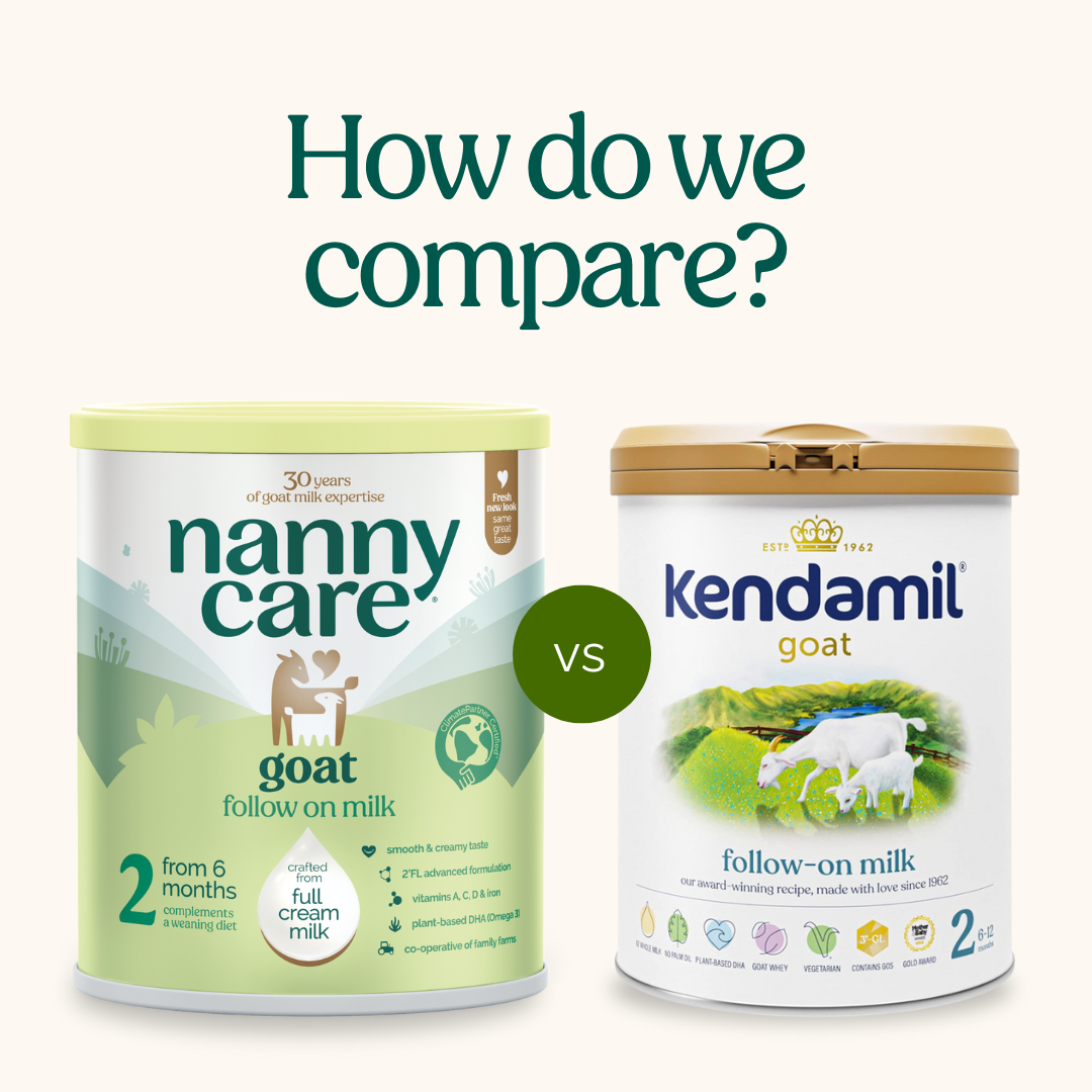 Goat Milk Formula Comparison: Nannycare vs Kendamil