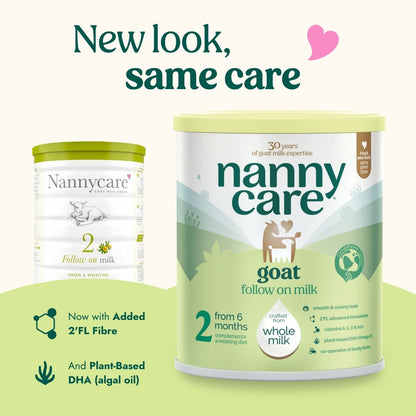 Nannycare Follow On Goat Milk Formula —  Stage 2 (800g)