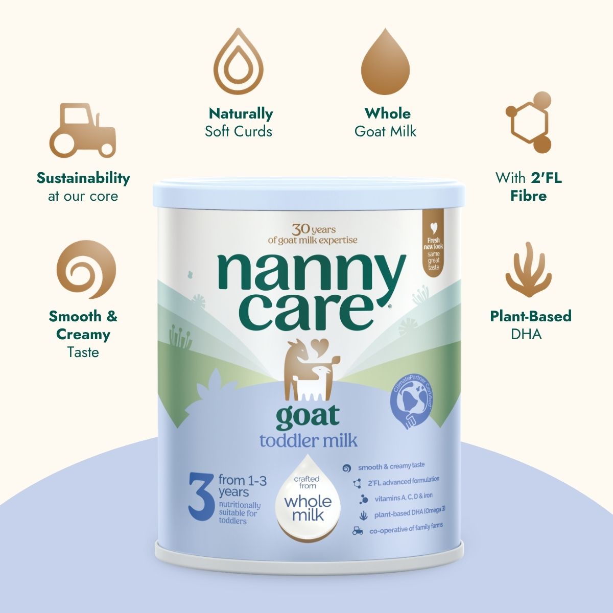 Nannycare Toddler Goat Milk Formula  —  Stage 3 (800g)
