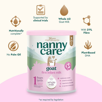 Nannycare First Infant Goat Milk Formula - Stage 1 (800g)