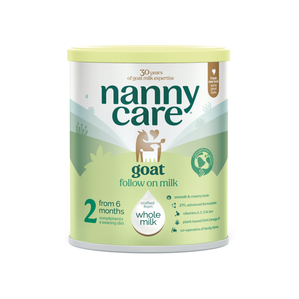 Nannycare Follow On Goat Milk Formula —  Stage 2 (800g)
