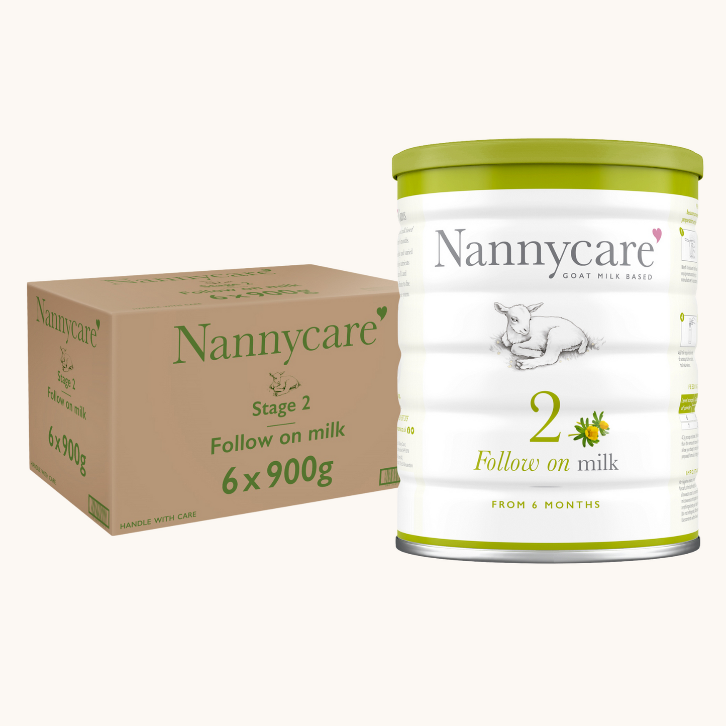 Nannycare Follow On Goat Milk Formula —  Stage 2