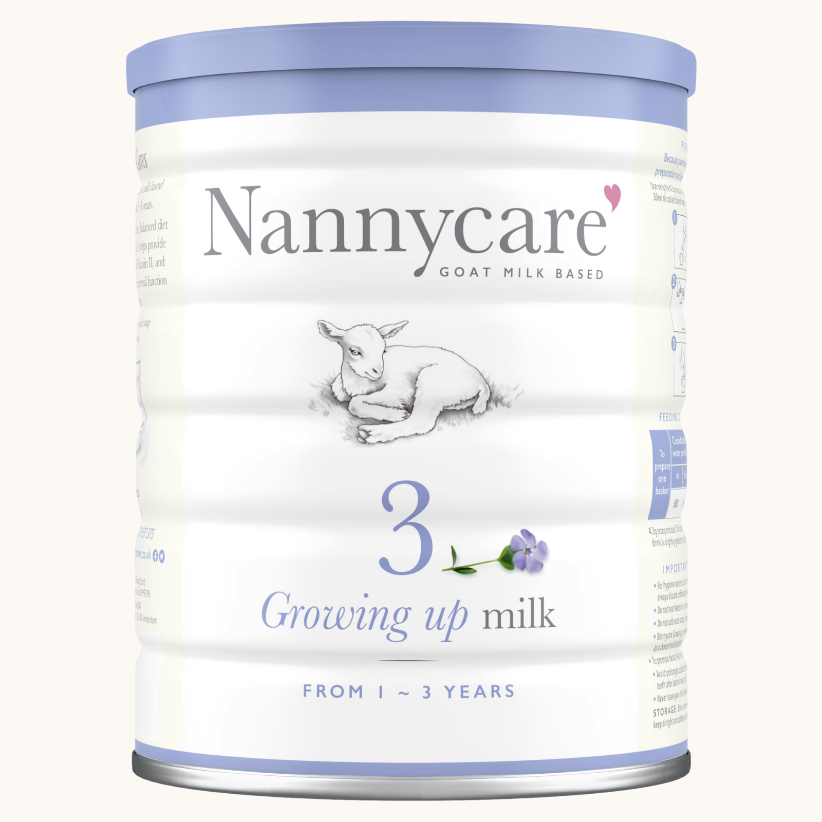 Nannycare Growing Up Toddler Goat Milk - Stage 3